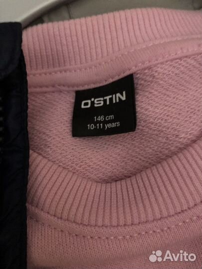 Джинсы, толстовка, H&M, Ostin р 140