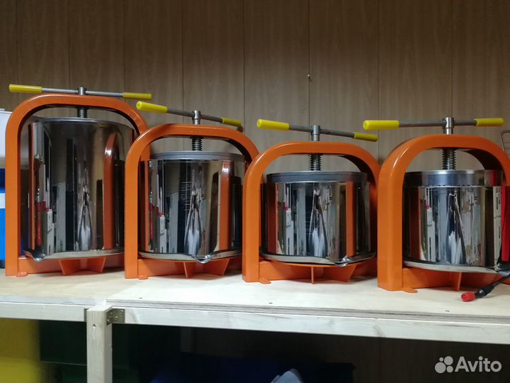 Пресс винтовой для отжима сока 10 л, 15л,20л,25л