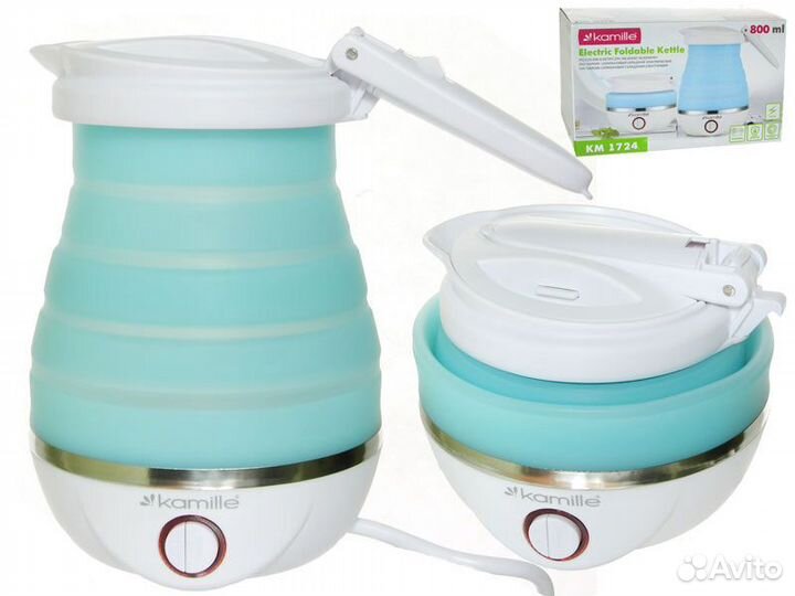 Чайник эл.Kamille 1724 800 мл складной