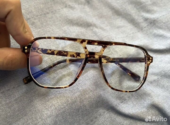 Очки прозрачные унисекс