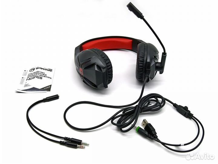 Стерео гарнитура c подсветкой Marvo HG8928