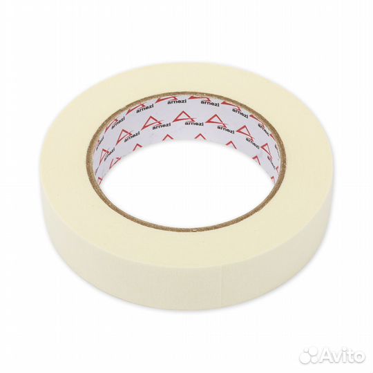 Скотч малярный 25 мм.x50 м. толщина 130 мкм. на бу