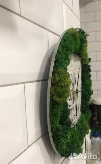 Часы с стабилизированным мхом