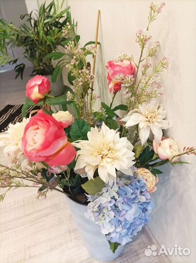 Искусственные цветы букет