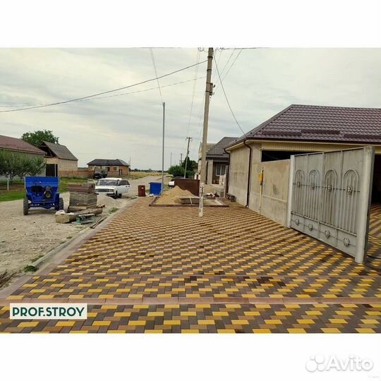 Тротуарная плитка производство и укладка