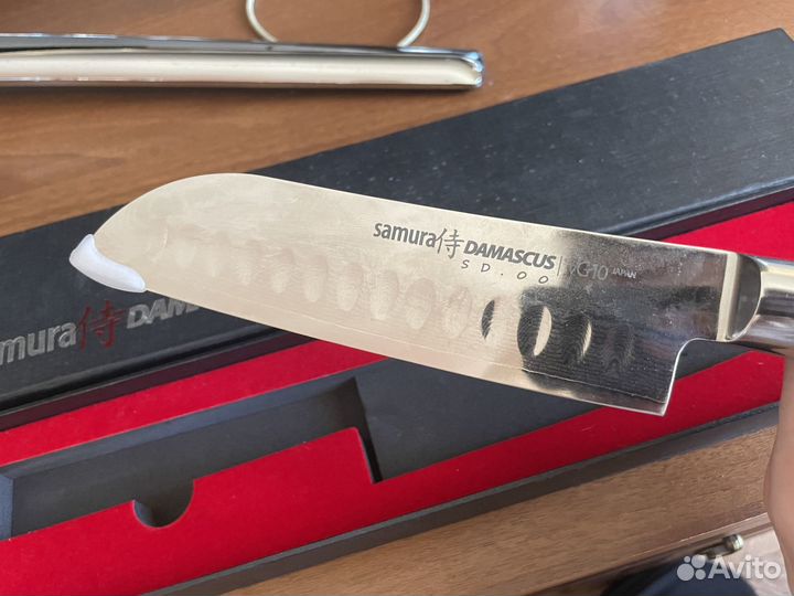 Кухонный нож Samura Сантоку Damscus SD-0094