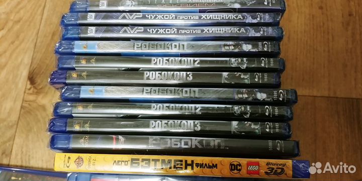 Фильмы на Blu ray часть 3 лицензия более 200 штук