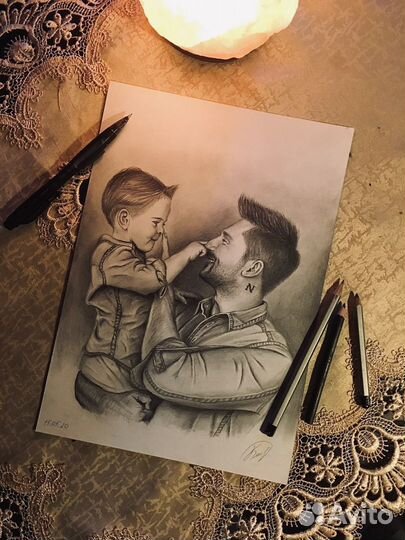 Портрет по фото на заказ