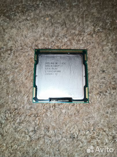 Intel core i7 870