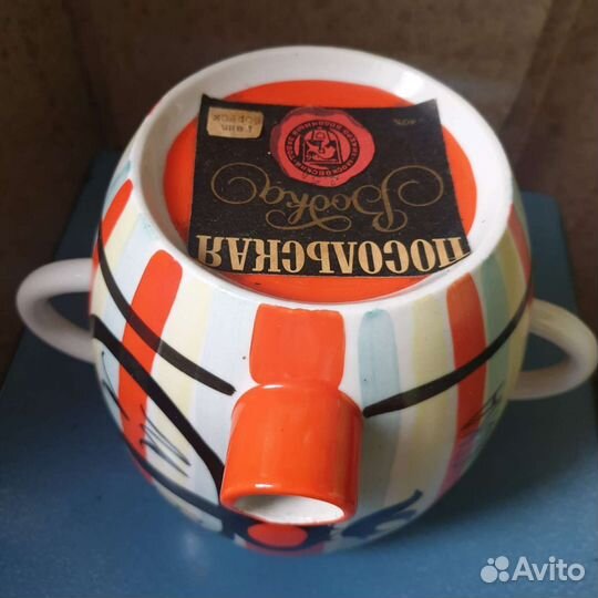 Бочонок посольская водка СССР, 2,5 литра, фарфор