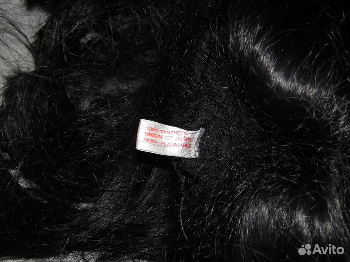 Шиньон черный