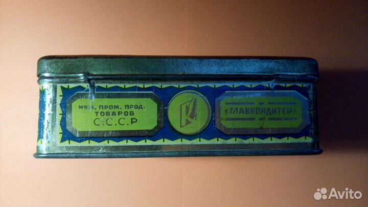 Коробка жестяная 