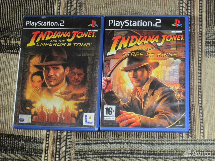 Игры Indiana Jones для PS2 (PAL)