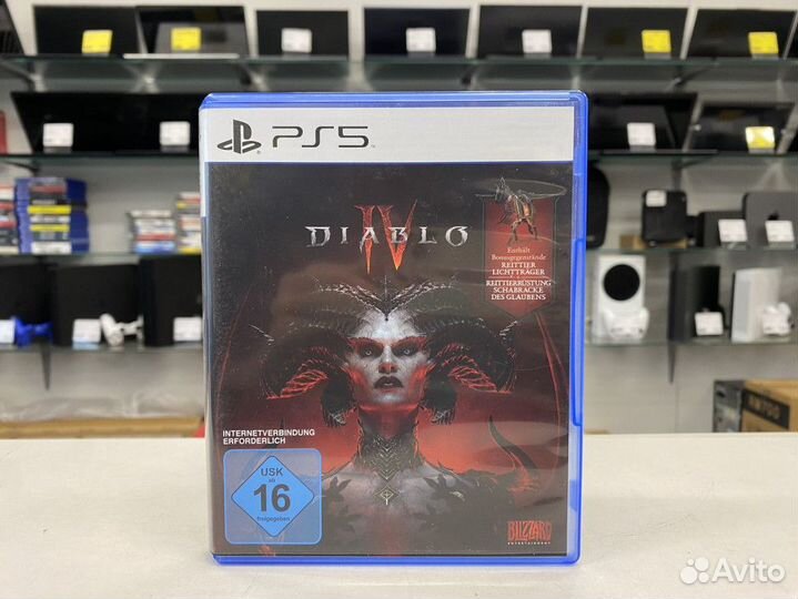 Диск PS5 diablo 4