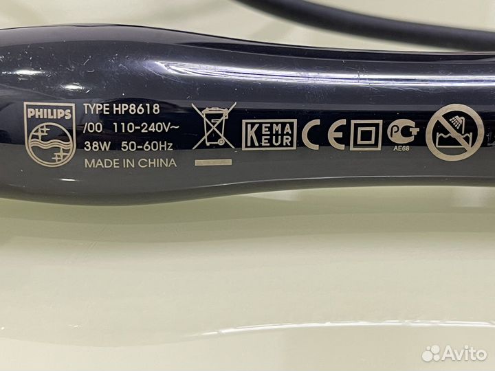 Конические щипцы плойка для завивки philips