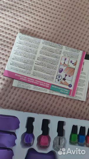 Набор go glam для маникюра детский