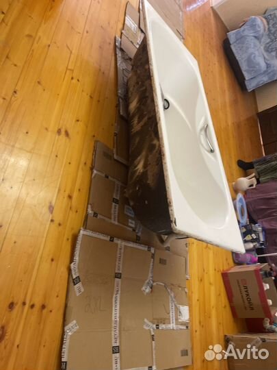 Ванная чугунная б/у