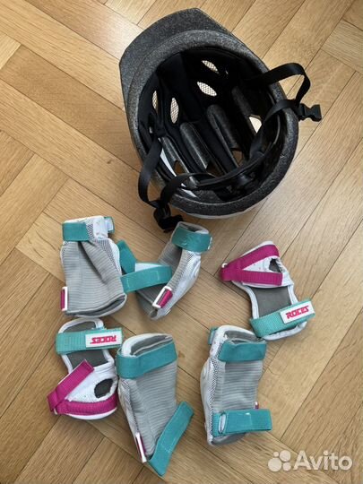 Детский шлем и защита для роликов