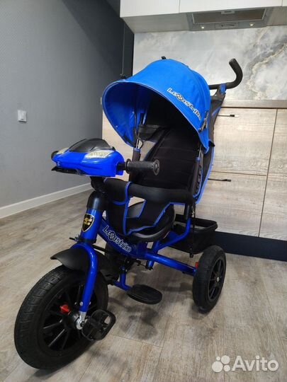 Детский велосипед с родительской ручкой