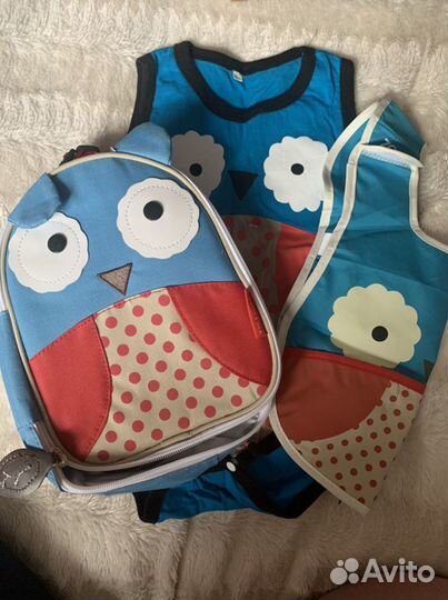 Skip hop термосумка с бодиком и слюнявчиком