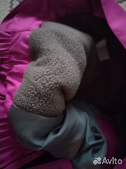 Брюки утепленные зимние для девочки