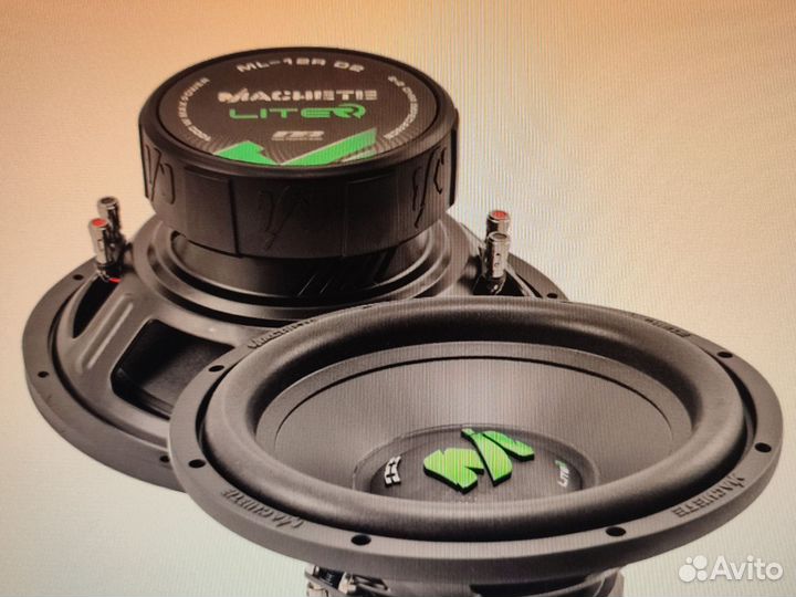 Сабвуфер machete ml-12r d2