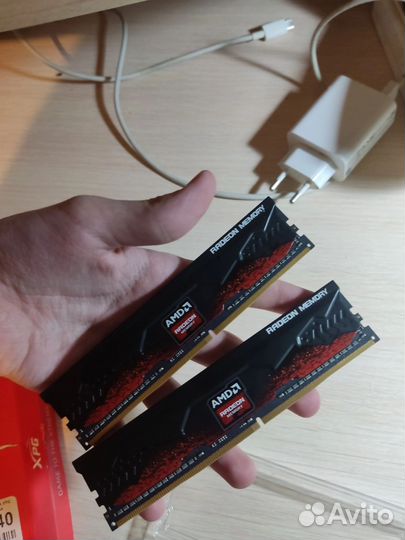 Оперативная память ddr4 8gb 2666 amd