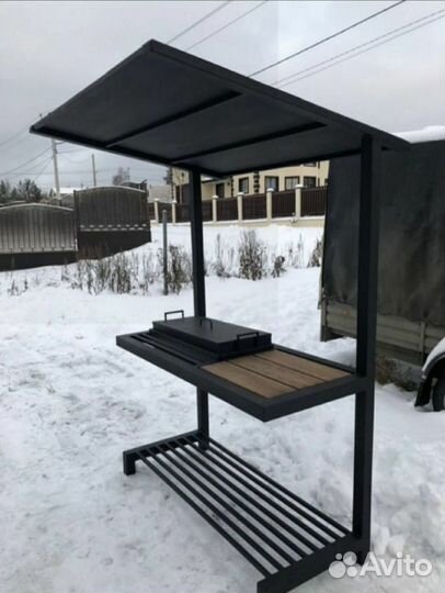 Лестница из металла