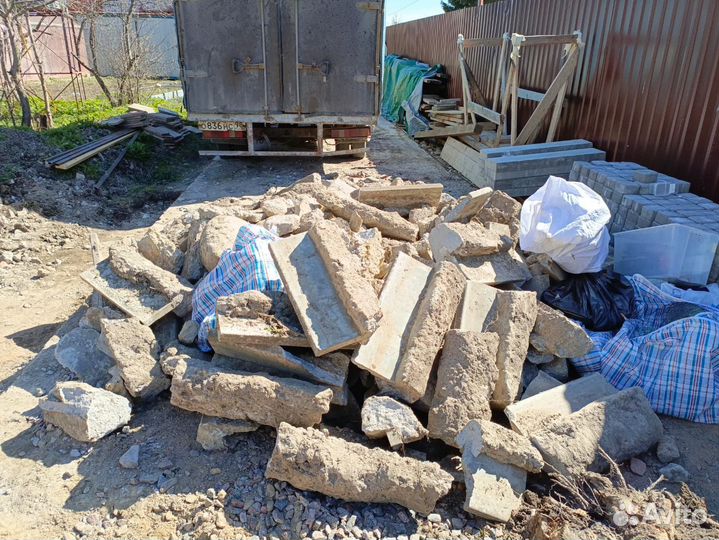 Вывоз строительного мусора газель