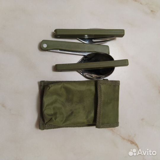 Набор приборов складной (ложка, вилка, нож)