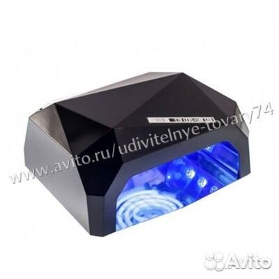 Лампа для сушки ногтей черная