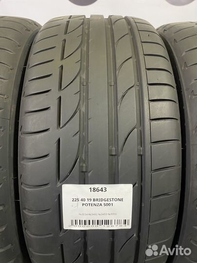 Bridgestone Potenza S001 225/40 R19