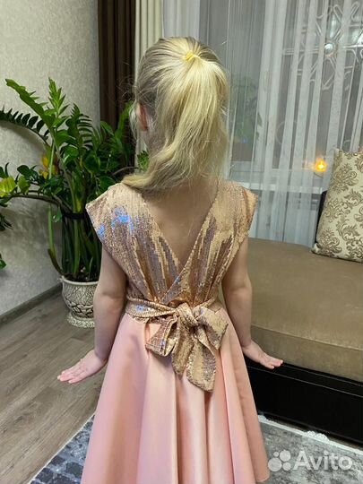 Платье для девочки 116-122