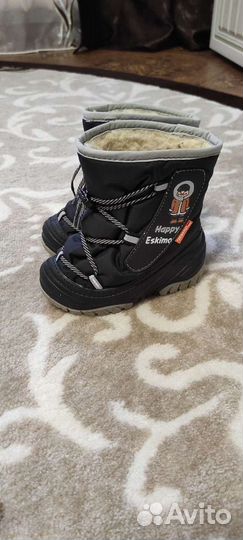 Зимние сапоги для мальчика 24-25