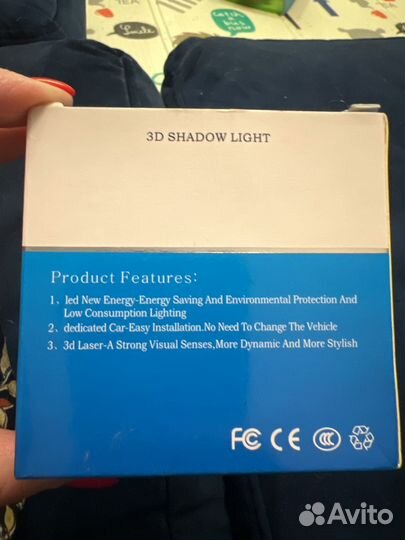 Проекция в двери BMW