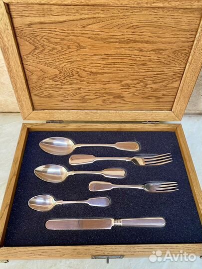 Набор «Эгоист» Царская Россия. Серебро 84 пробы