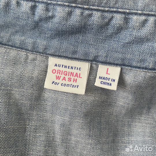 Рубашка женская Uniqlo разм.44-46