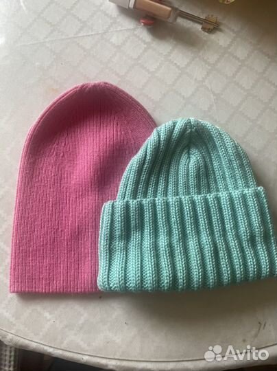 Шапка б/у одним лотом доя взрослого или подростка