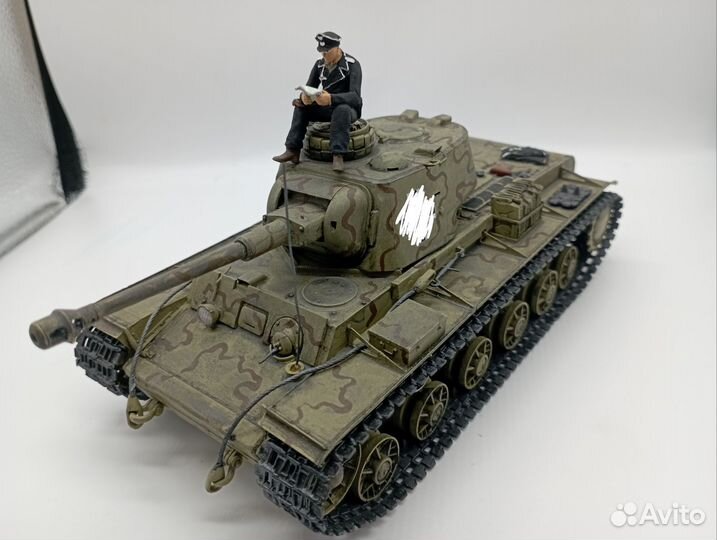 Тяжёлый танк кв 1 в масштабе 1:35