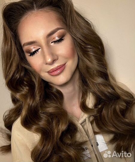 Макияж, визажист, локоны