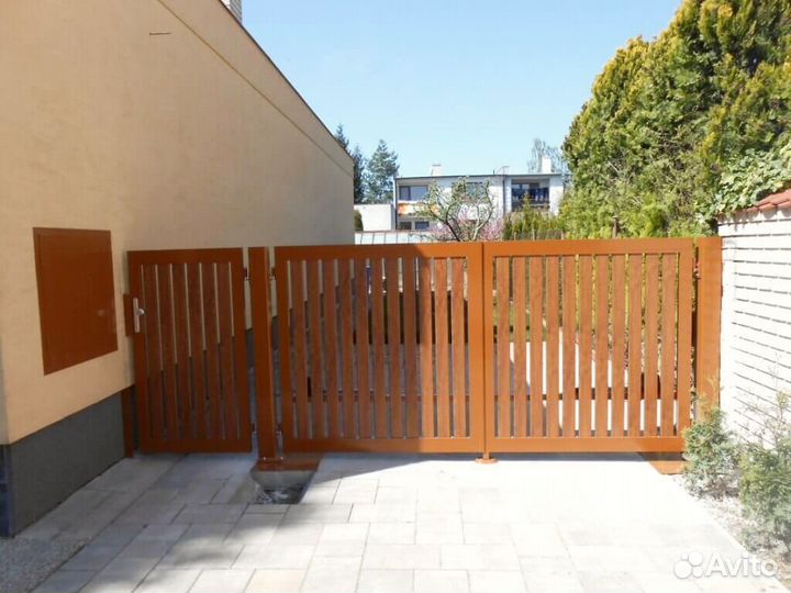 Забор металлический