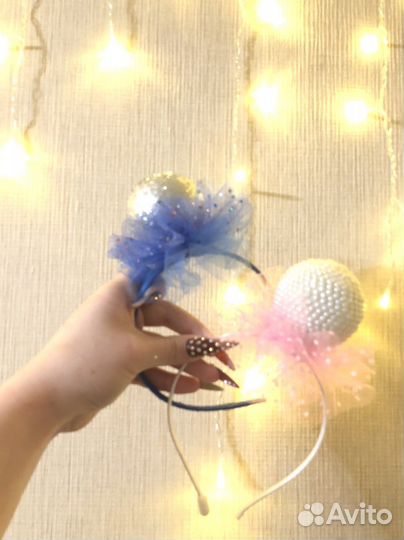 Ободок новогодний