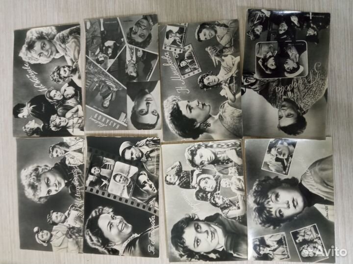 Старые фото открытки артистов
