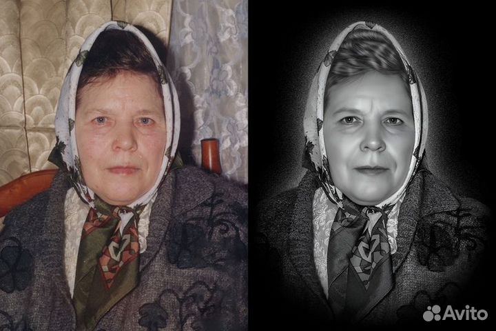 Реставрация фотографий, ретушь фото