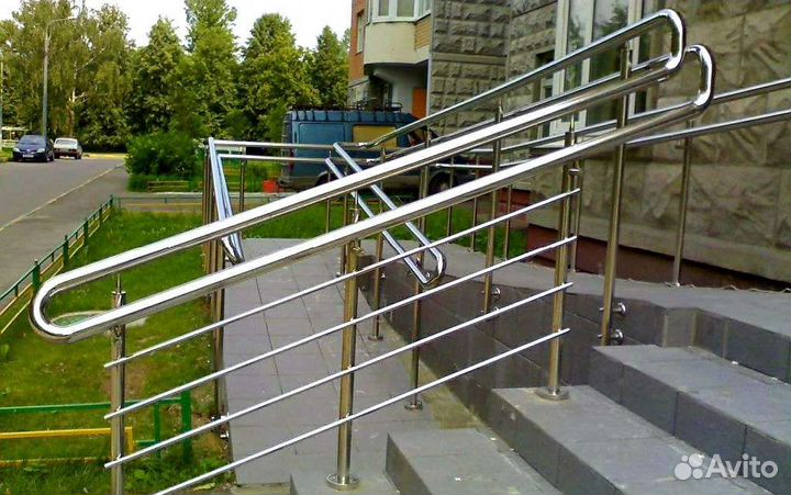 Перила для лестниц из нержавеющей стали