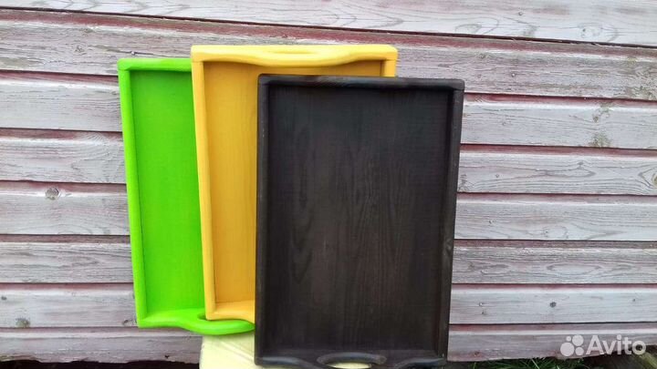 Подносы из дерева