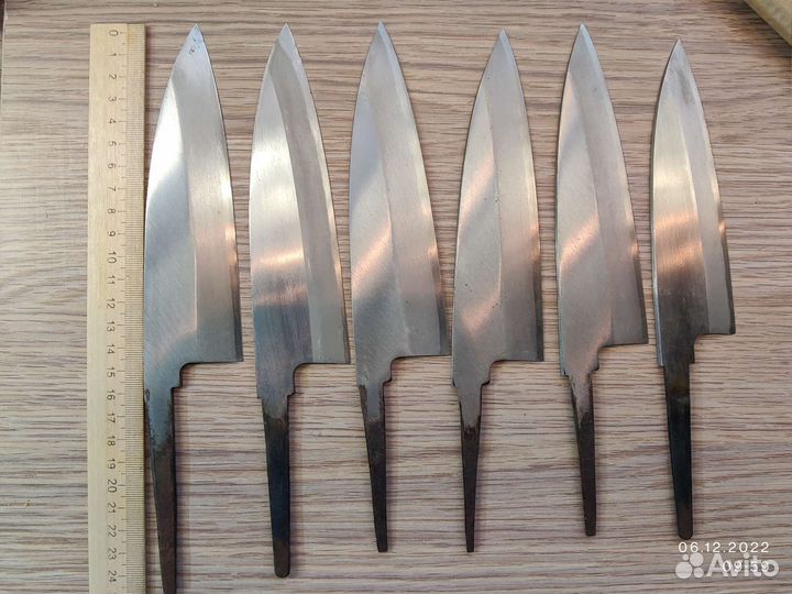 Японские заготовки ручки для ножей клинки ножи