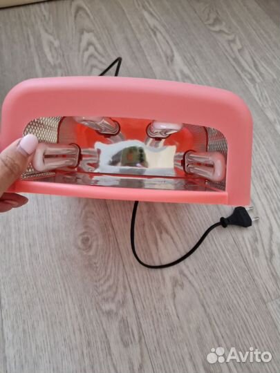 2 лампы уф и led