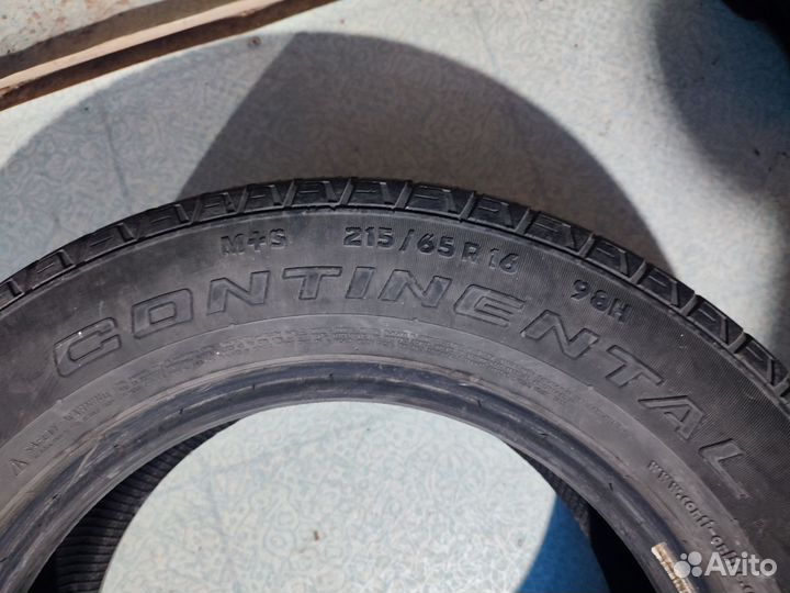 Колеса на докатаку 215/65 R16 лето continental