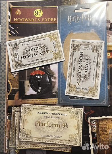 Магнитная закладка для книг Гарри Поттер